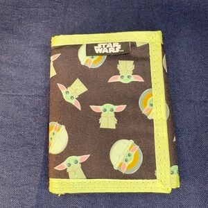 Star Wars Kids Wallet - Black and Yellow